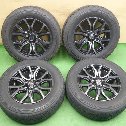 バリ溝！22年！キレイ！9.5分◎トヨタ GUN125 ハイラックス 純正 265/60R18 ダンロップ グラントレック PT AT25 18インチ PCD139.7/6H◎6060501KTノ