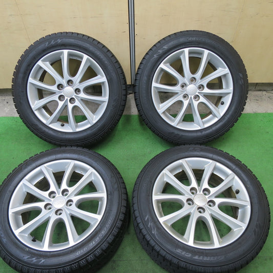 バリ溝！22年！キレイ！9.5分★スバル GJ GP インプレッサ G4 純正 205/55R16 スタッドレス トーヨー オブザーブ ガリット GIZ 16インチ PCD100/5H★5092302TTス