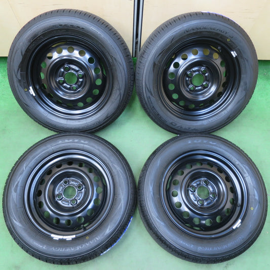 未使用！24年★日産 ノート 純正 スチール 185/65R15 トーヨー ナノエナジー3 プラス 15インチ PCD100/4H★5042806イノ