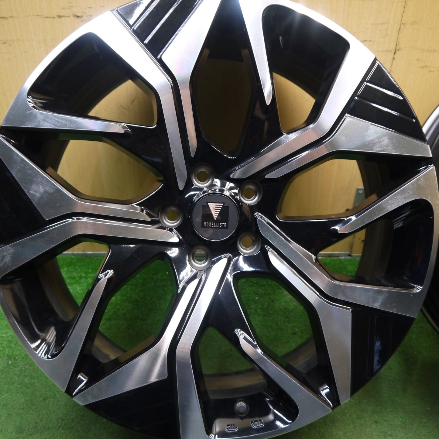 4本価格★クラウン クロスオーバー 等 MODELLISTA Wing Dancer XVⅢ ENKEI モデリスタ ウイングダンサー18 エンケイ 21インチ 21×7.5J PCD114.3/5H★5100102Hホ