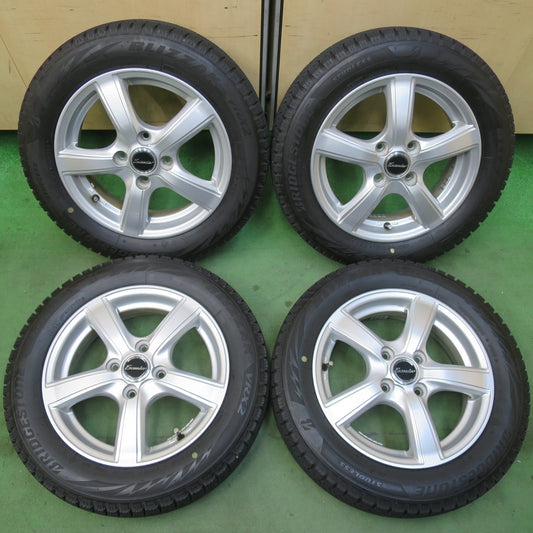 バリ溝！8.5分★スタッドレス 155/65R14 ブリヂストン ブリザック VRX2 Exceeder エクシーダー 14インチ PCD100/4H★5123109イス