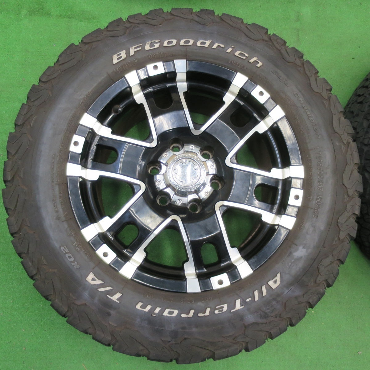 4本価格★ULTRA MOTOR SPORTS 265/65R17 BFグッドリッチ All-Terrain T/A KO2 ホワイトレター PCD139.7/6H★4072902イノ