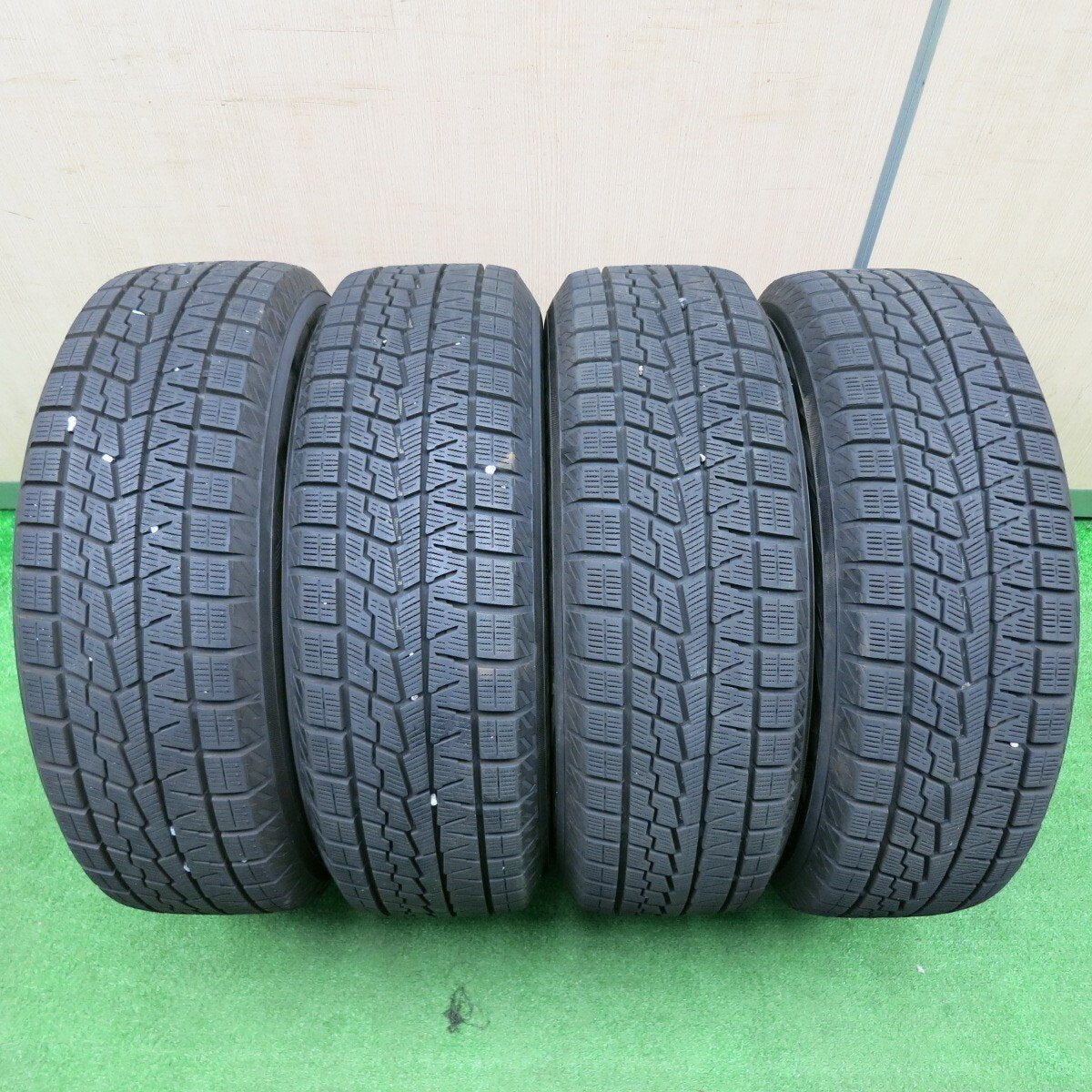バリ溝！21年！キレイ！ほぼ10分★スタッドレス 195/65R15 ヨコハマ アイスガード iG70 ZACK JP-104 MONZA ザック 15インチ PCD114.3/5H★4120810TNス