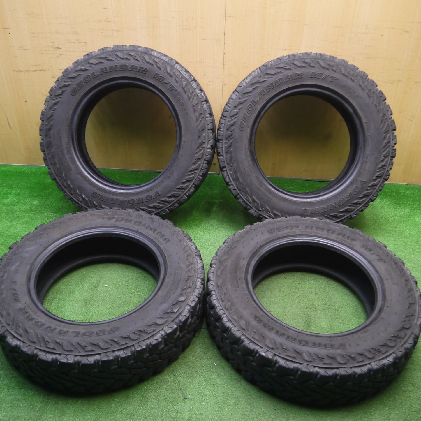 [送料無料] 4本価格★185/85R16 105/103N ヨコハマ ジオランダー M/T G003 タイヤ 16インチ ジムニー パジェロミニ 等 オフロード★5010605Hノタ