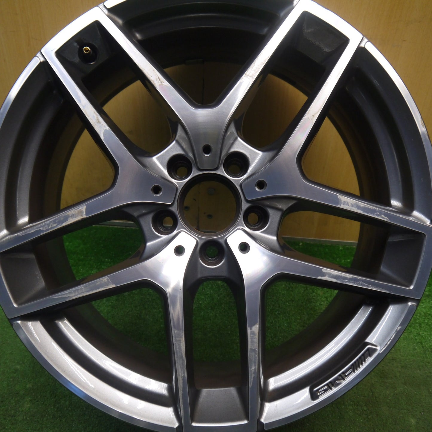 1本価格★ベンツ GLC クラス W253 純正 AMG ホイール 19インチ 19×8J PCD112/5H★6021802Hホ
