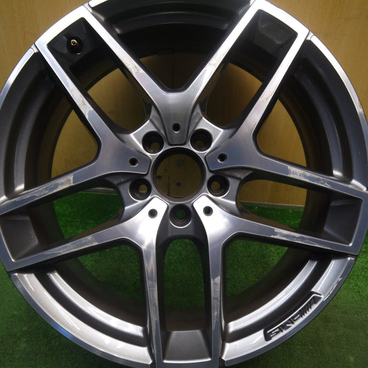 1本価格★ベンツ GLC クラス W253 純正 AMG ホイール 19インチ 19×8J PCD112/5H★6021802Hホ
