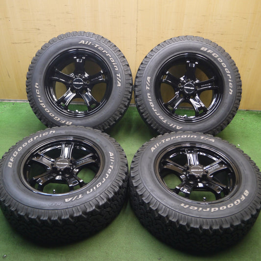 *送料無料* バリ溝！キレイ！9分★KEELER 215/70R16 BFグッドリッチ All-Terrain T/A KO ホワイトレター キーラー 16インチ PCD114.3/5H★4061106Hノ