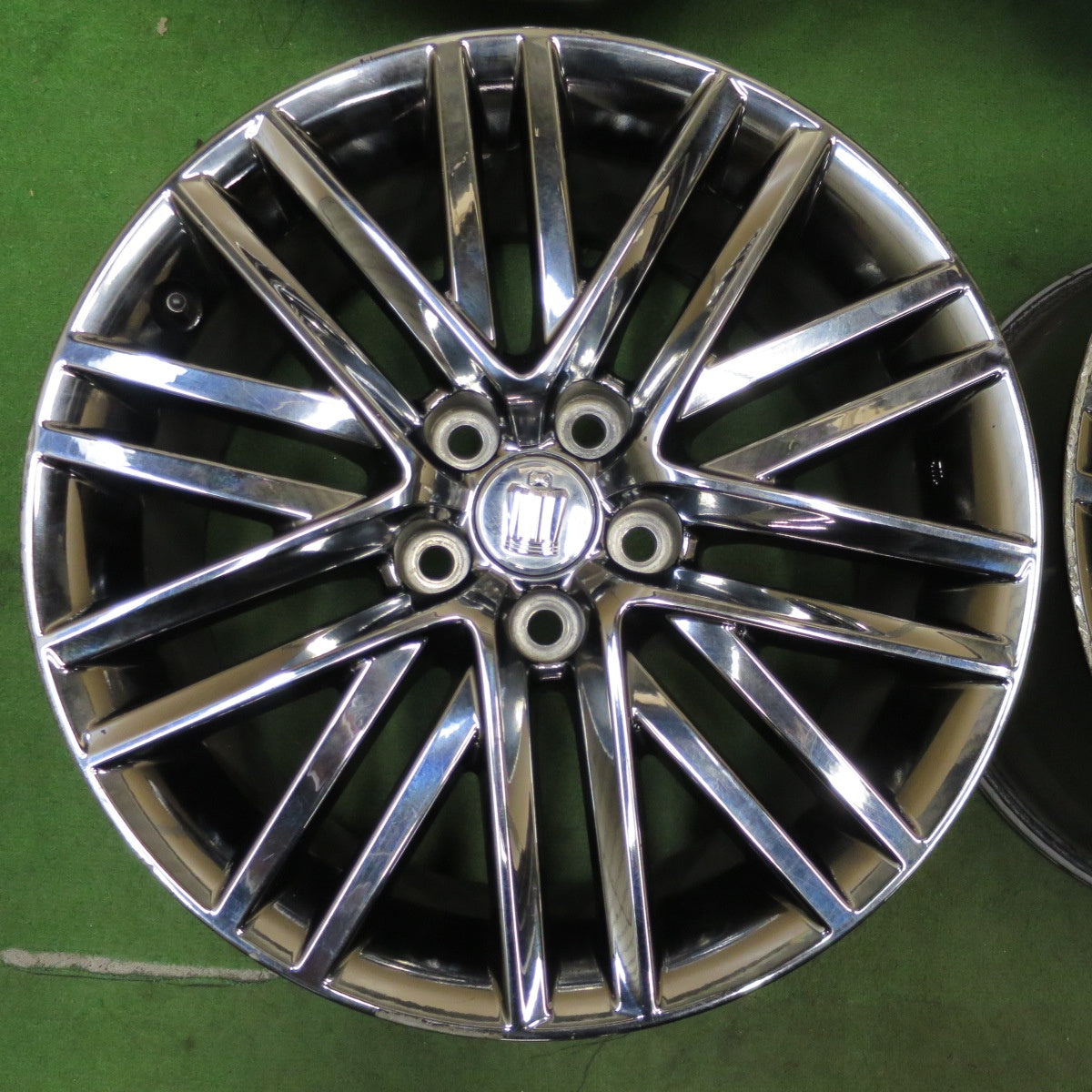 4本価格★トヨタ 210系 クラウン アスリート 純正 ホイール 18インチ 18×8J PCD114.3/5H★6062301NGホ