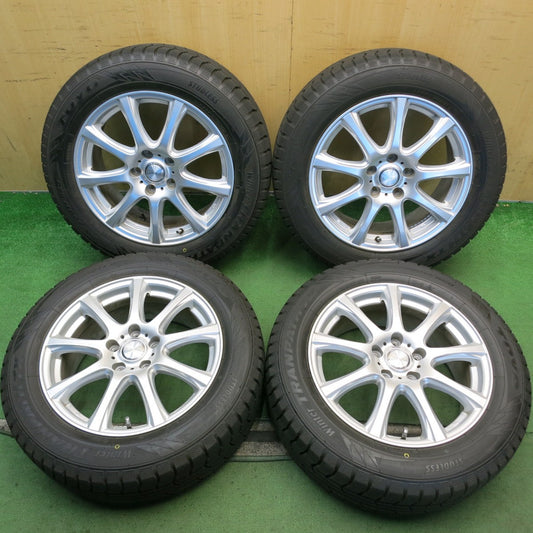 バリ溝！25年！ほぼ10分◎スタッドレス 215/60R17 トーヨー ウインター トランパス TX DUFACT デュファクト 17インチ PCD114.3/5H◎6090602HAス