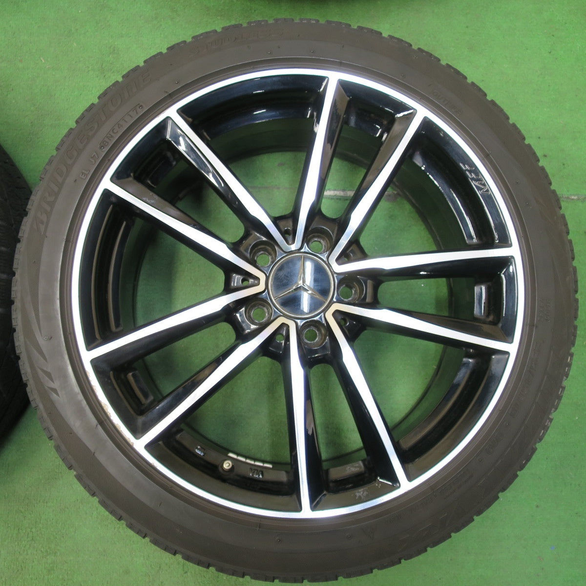 [送料無料] 4本価格★ベンツ等 MAK BREMEN MFF 245/40R18 スタッドレス ブリヂストン ブリザック VRX ブレーメン 18インチ PCD112/5H★4112805イス