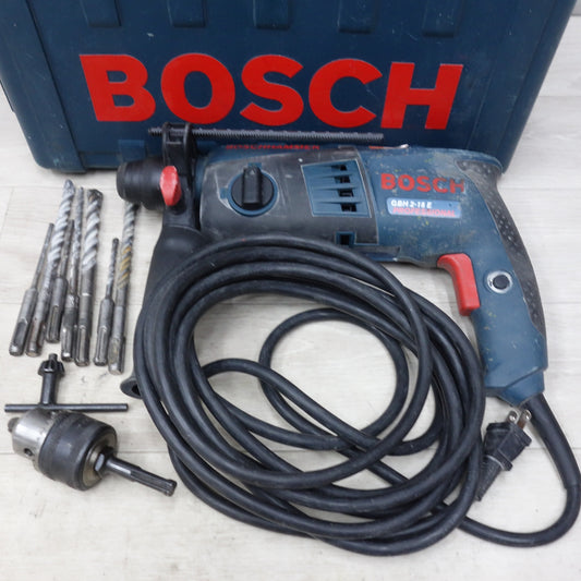 [送料無料] 付属品付き◆ボッシュ 18mm ハンマー ドリル 100V GBH2-18E ケース付き BOSCH 電動 工具◆