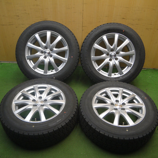 *送料無料* バリ溝!22年!キレイ!9.5分★スタッドレス 195/65R16 グッドイヤー アイスナビ7 ravrion RS01 ラブリオン 16インチ PCD100/5H★4043006Hス