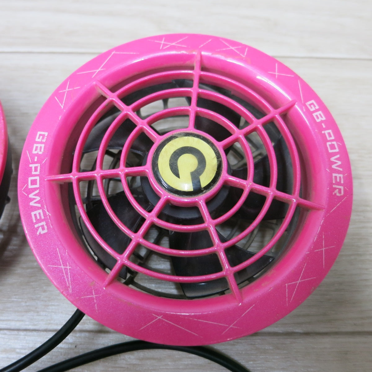 [送料無料] ◆GB-POWER 長信 ジャパン バッテリー ファン セット GB428PD 28V GF1 ピンク 空調服用◆