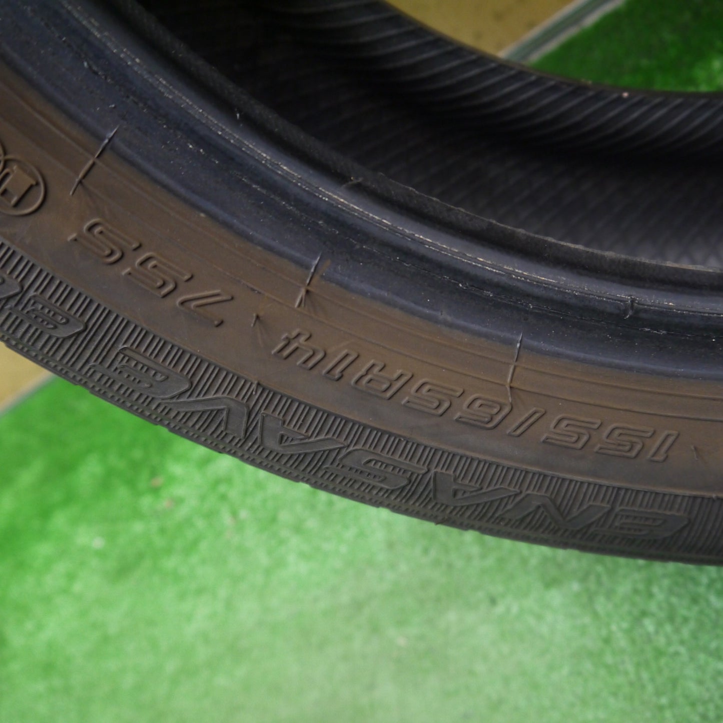 1本価格★155/65R14 ダンロップ エナセーブ EC300+ タイヤ 14インチ スペーシア ラパン ムーヴキャンパス ekクロス 等★6033103Hノタ