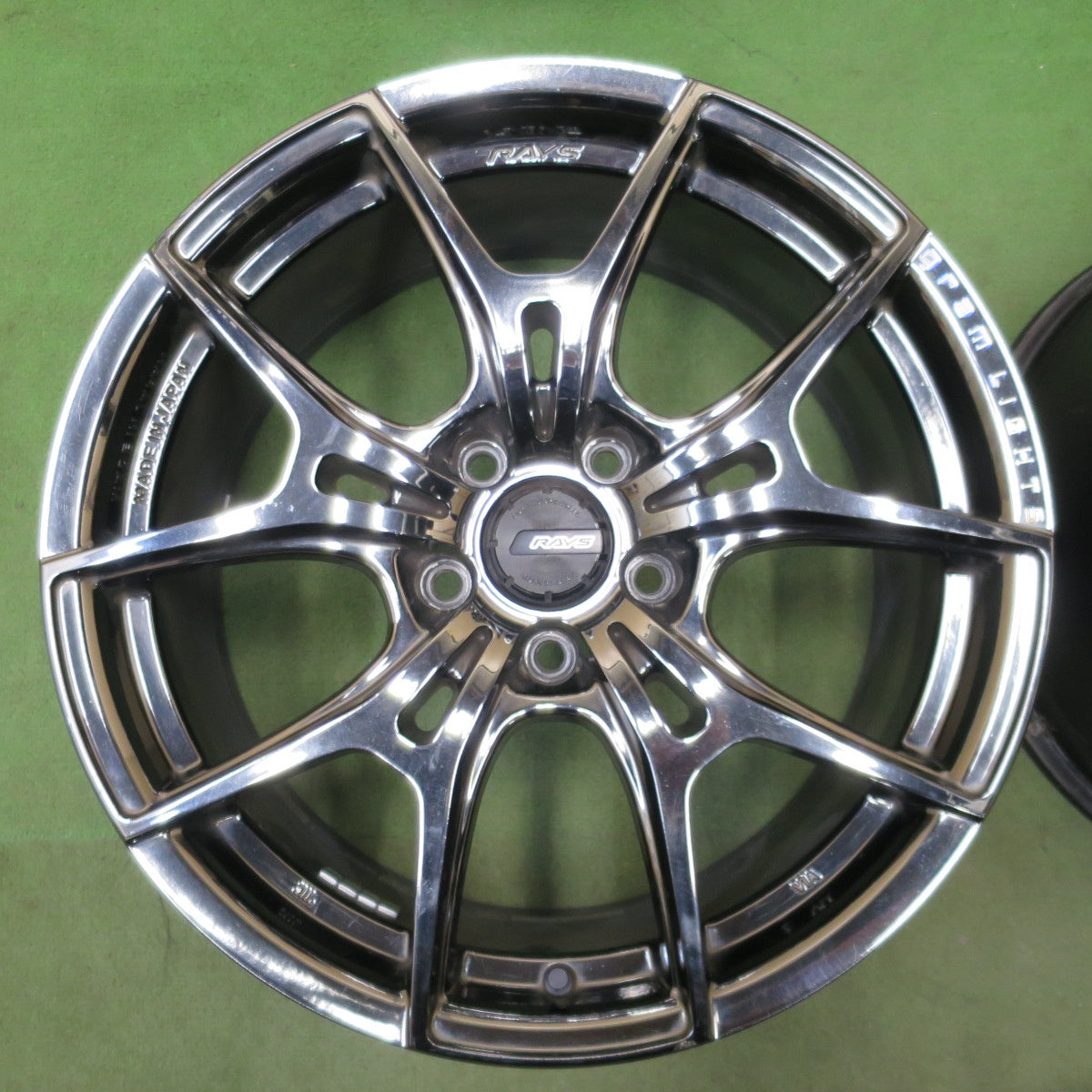 4本価格◎RAYS gram LIGHTS GL-57FXZ 18インチ ホイール レイズ グラムライツ 18×8J PCD114.3/5H◎6090903NGホ
