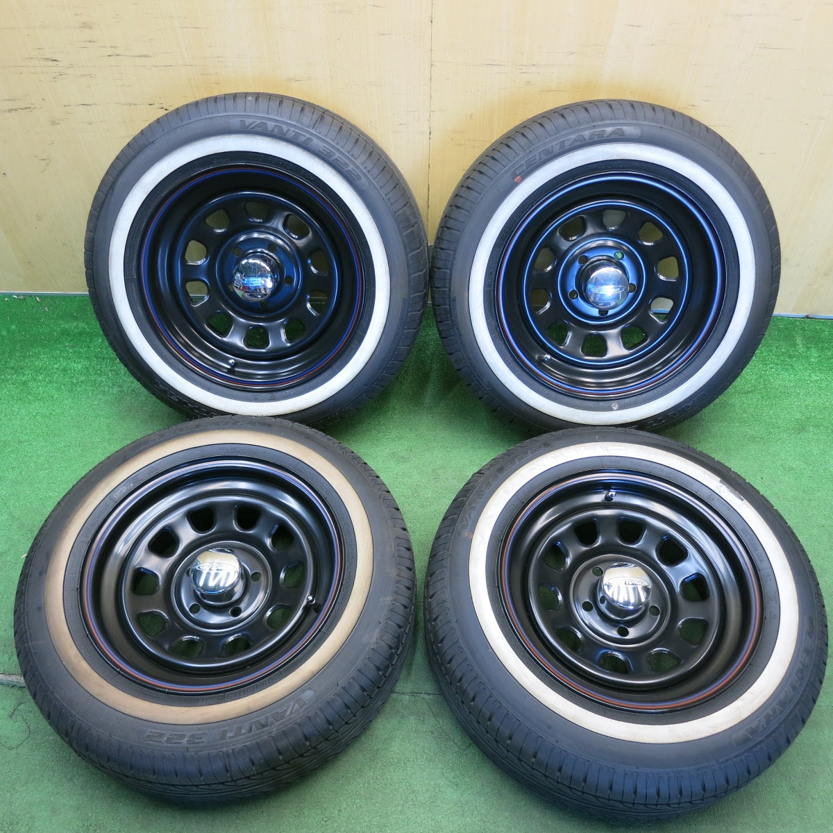 ほぼ未使用★DAYTONA デイトナ 205/65R15 センタラ VANTI 322 CENTARA 15インチ PCD114.3/5H★6051701HAノ