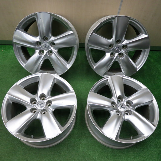 [送料無料] キレイ★レクサス LS 460 バージョンS 純正 ホイール 19インチ 19×8J PCD120/5H★4121002NJホ