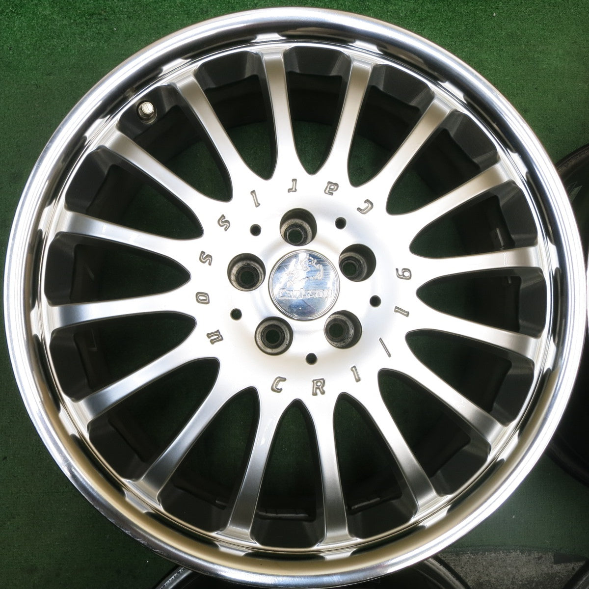キレイ★プリウス 等 Carlsson CR1/16 カールソン 18インチ ホイール 18×7.5J PCD100/5H★5081505HAホ