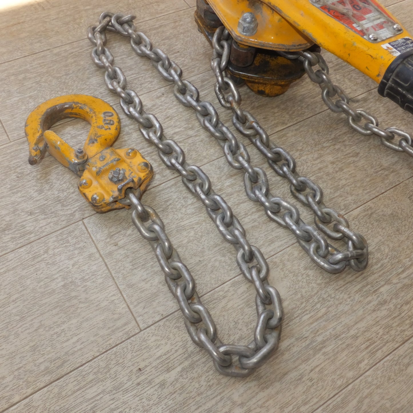 [送料無料] ★キトー KITO レバーブロック L5A LB008 0.8t　CHAIN V-5.6×15.7mm★