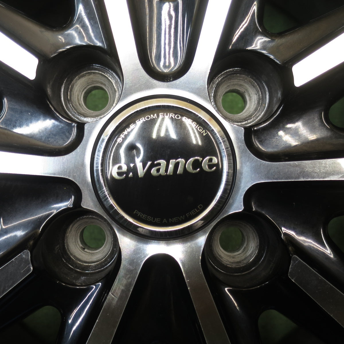 バリ溝！9.5分◎175/65R15 ダンロップ エナセーブ EC204 e vance HA1 エヴァンス 15インチ PCD100/4H◎6082805NJノ