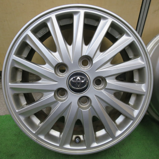 4本価格◎トヨタ 80系 ノア ヴォクシー 純正 ホイール 15インチ 15×6J PCD114.3/5H◎6092101NGホ