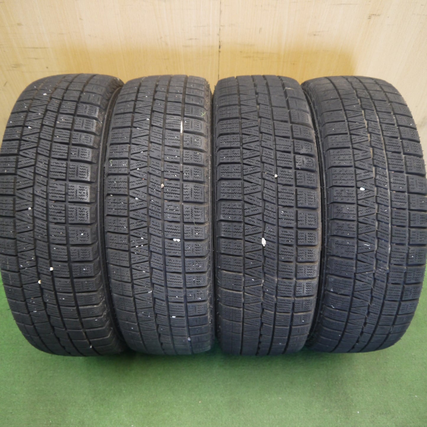 4本価格★ダイハツ ミラジーノ 純正 MINILITE 165/55R14 スタッドレス ナンカン CORSAFA ミニライト 14インチ PCD100/4H★6052202Hス
