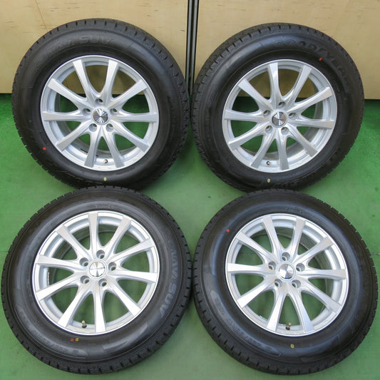 超バリ溝！23年！キレイ！ほぼ10分★スタッドレス 225/65R17 グッドイヤー アイスナビ SUV ravrion RS01 ラブリオン 17インチ PCD114.3/5H★5051501イス