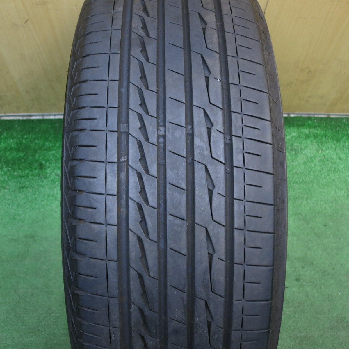 バリ溝！25年！9分！1本◎225/55R18 ブリヂストン アレンザ LX100 タイヤ 18インチ フォレスター XV アウトランダー デリカ D:5 等◎6092108KKノタ