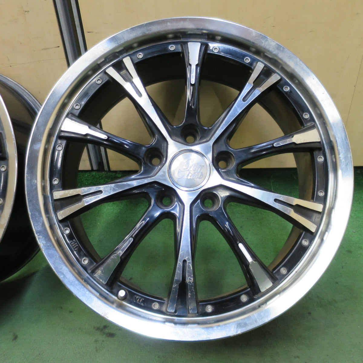 4本価格★Cliff Climb TC-02 クリフクライム 18インチ ホイール 18×7J PCD114.3/5H★6073101NGホ