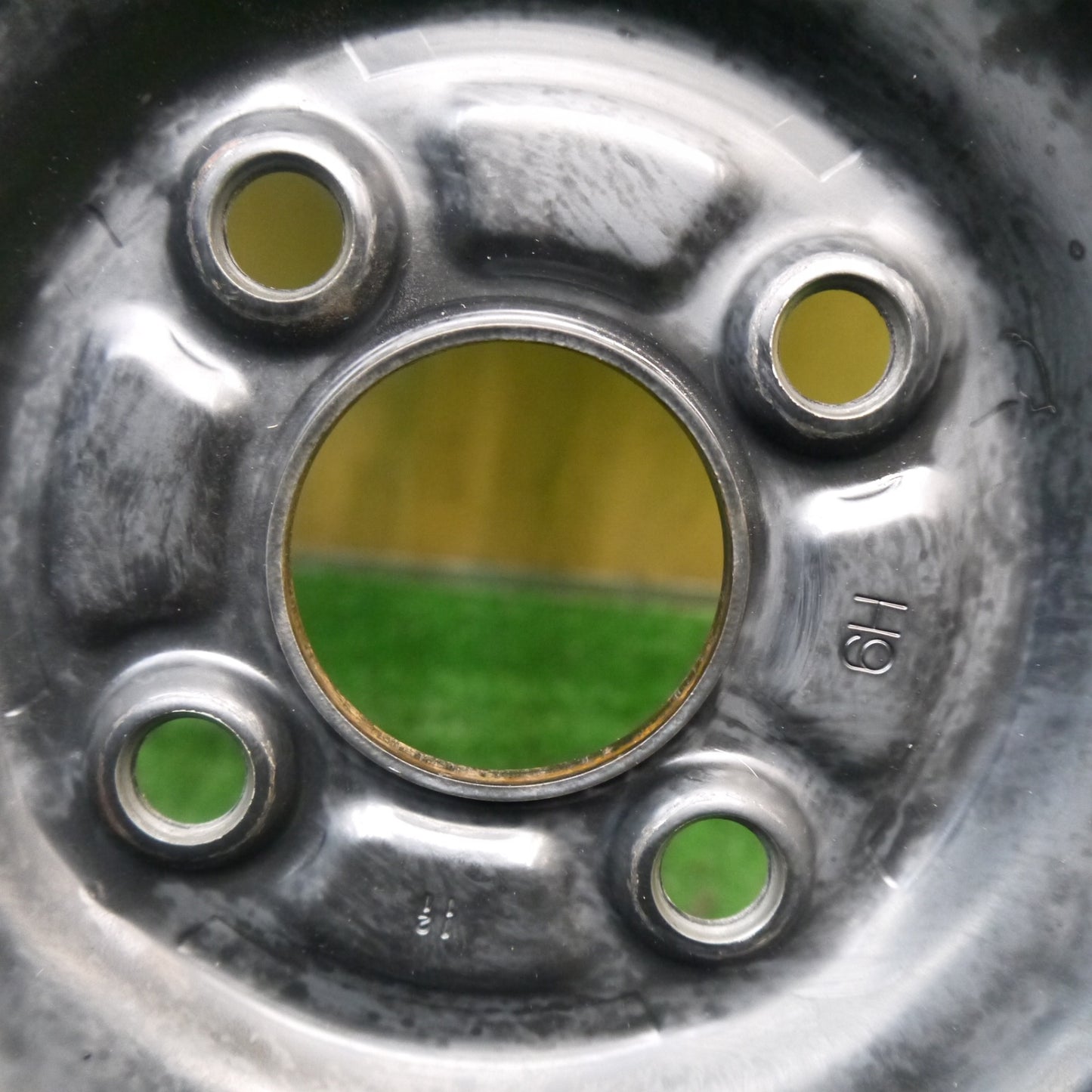 4本価格！23年★155/65R14 ヨコハマ BluEarth-ES ES32 スチール ホイール 14インチ PCD100/4H★5051406Hノ
