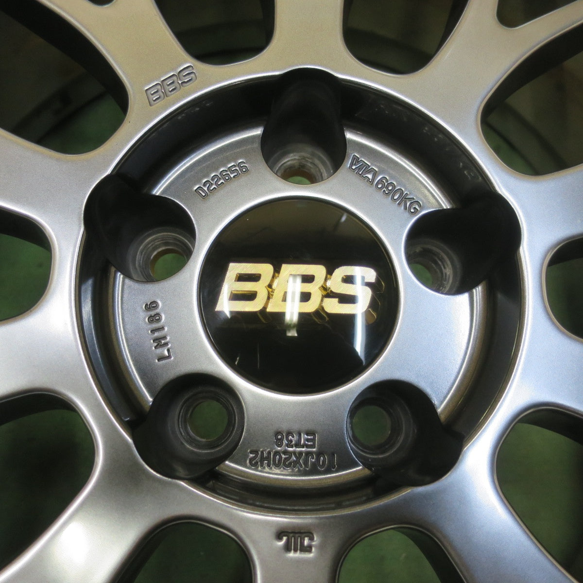 バリ溝！22年！9分★BBS LM289 LM186 245/35R20 ニットー NT555 G2 20インチ PCD114.3/5H★5100501IMノ