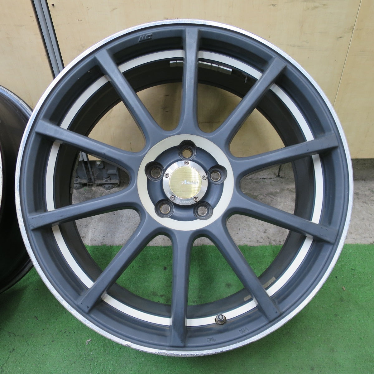 4本価格★Advanti Racing Vigoroso M993 18インチ ホイール アドヴァンティ レーシング ヴィゴロッソ 18×7.5J PCD100/5H★6070303NGホ