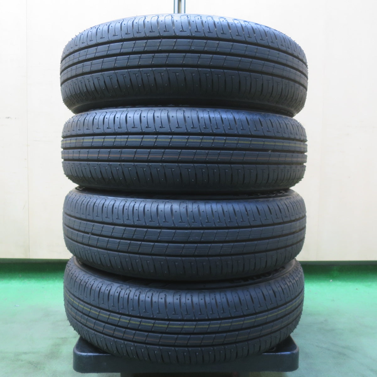 新車外し！25年◎三菱 ekスペース デリカミニ 純正 スチール 155/65R14 ブリヂストン エコピア EP150 14インチ PCD100/4H◎6081905イノ