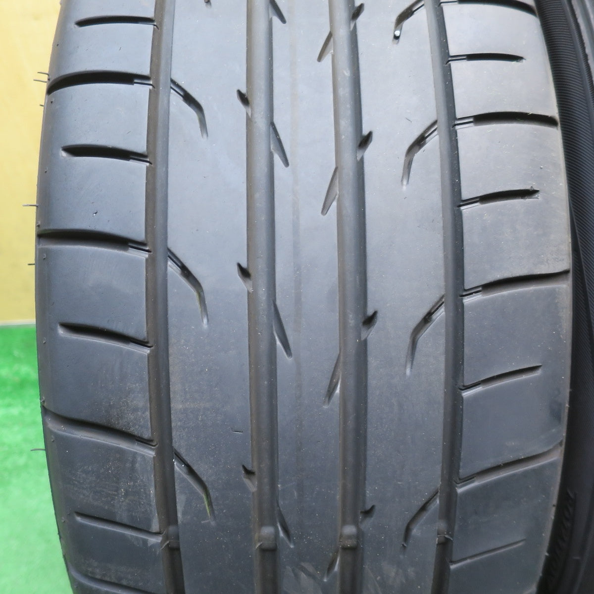 バリ溝！24年！8.5分◎ADVAN Racing RCⅢ 215/45R17 ダンロップ DIREZZA DZ102 アドバン レーシング RC3 17インチ PCD100/5H◎6072101NJノ
