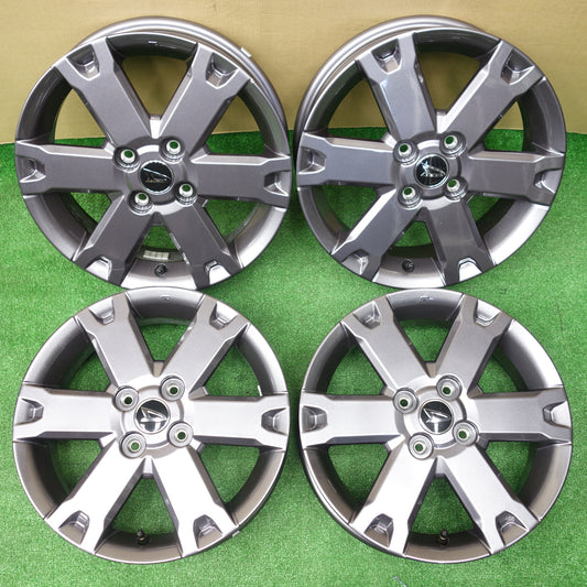 新車外し★ダイハツ タフト Gターボ 純正 ホイール 15インチ 15×4.5J PCD100/4H★5121407KTホ