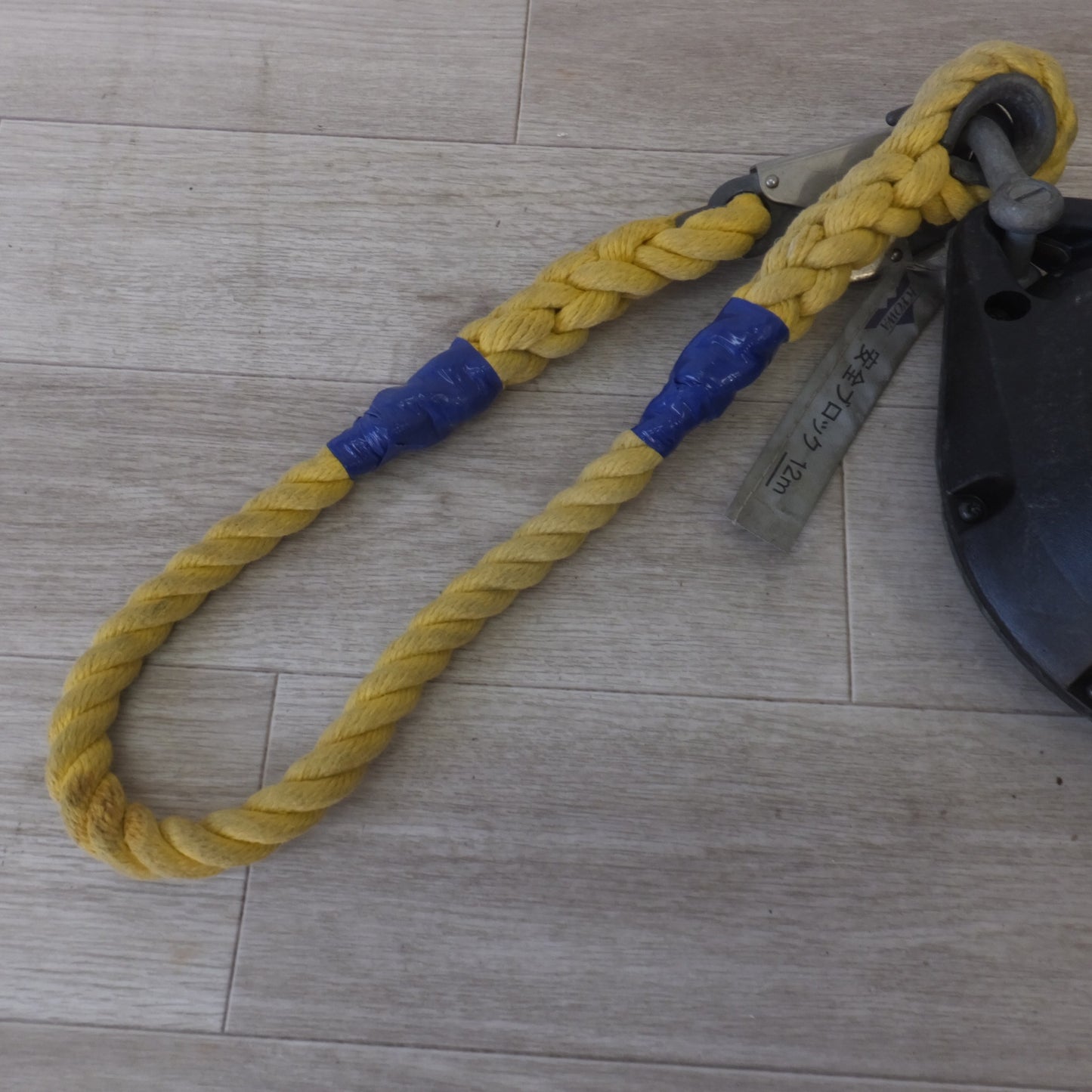 [送料無料] ★キョーワ KYOWA キョーワ式 安全ブロック SAFETY BLOCK ワイヤロープタイプ LB-12 12m　最大使用質量 85kg(10)★
