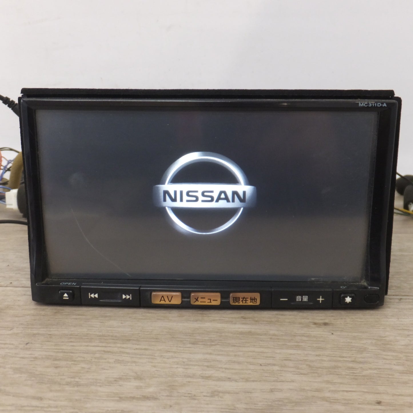 [送料無料] ★クラリオン製 日産 純正 オリジナルナビゲーションシステム MC311D-A(27)★
