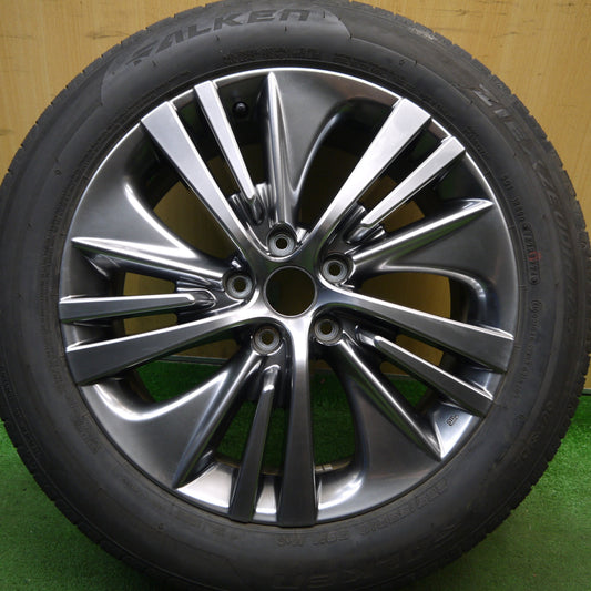 キレイ！24年！1本★スバル レヴォーグ レイバック VN5 純正 225/55R18 ファルケン ZIEX ZE001A A/S 18インチ PCD114.3/5H★6020207Hノ