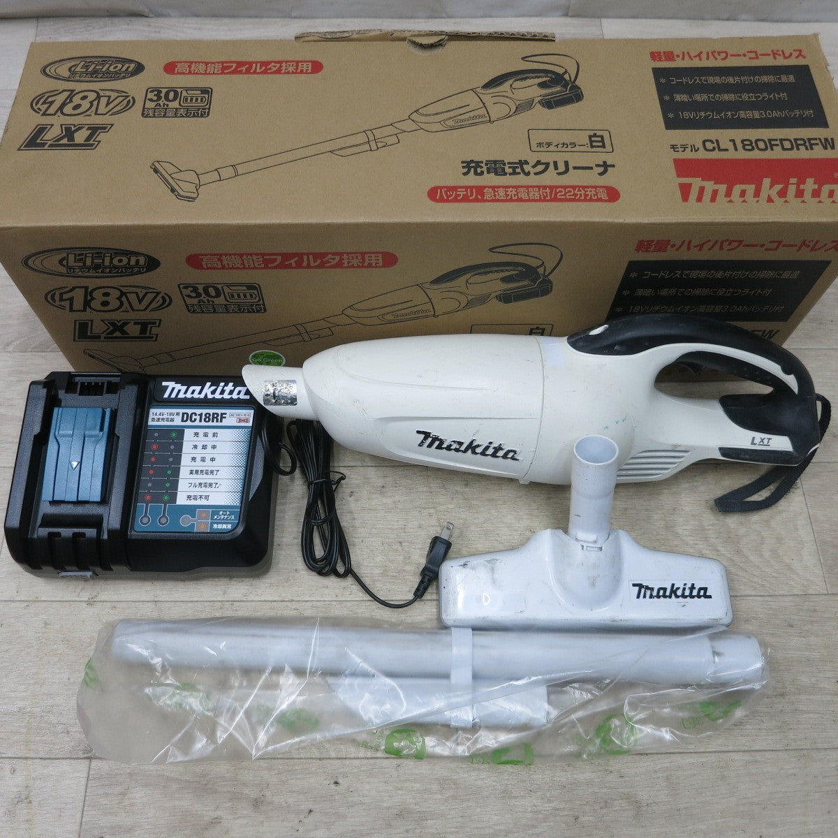 [送料無料] ◆マキタ クリーナー 充電式 18V CL180FD コードレス 掃除機 充電器 makita◆