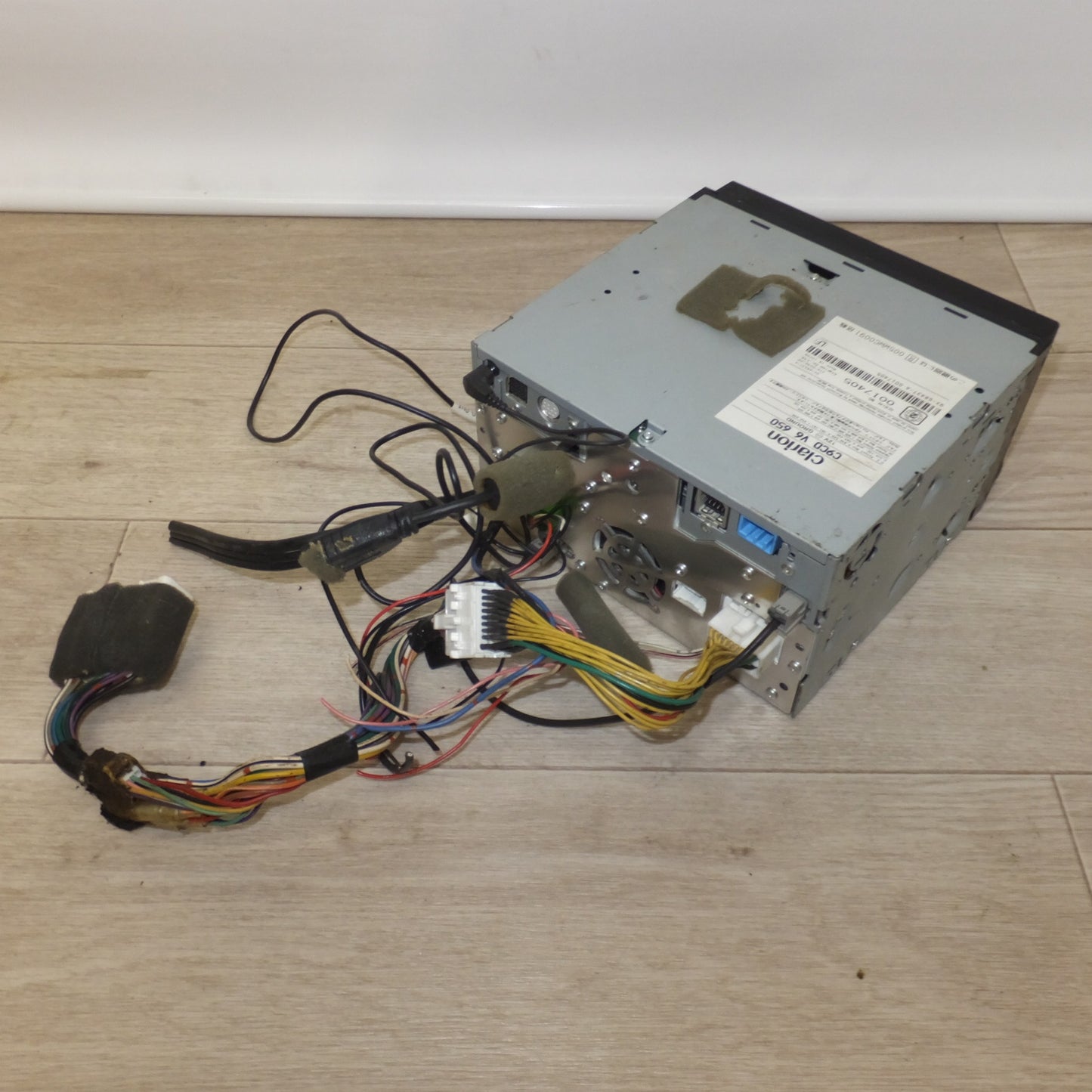 [送料無料] ★クラリオン製 マツダ 純正 カーナビゲーション C9CD V6 650[15]★