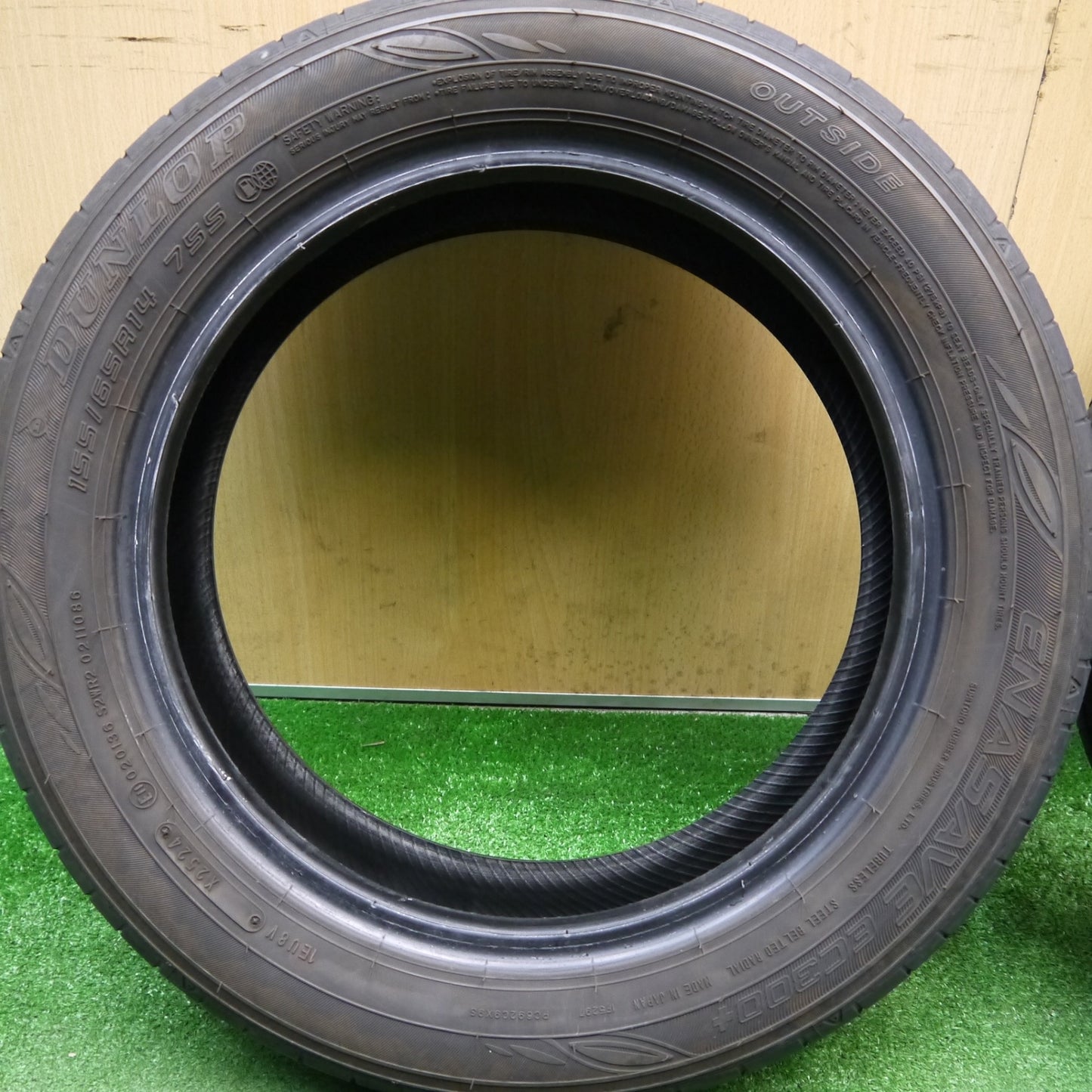 4本価格！24年★155/65R14 ダンロップ エナセーブ EC300+ タイヤ 14インチ スペーシア N-BOX タント 等★6020209Hノタ