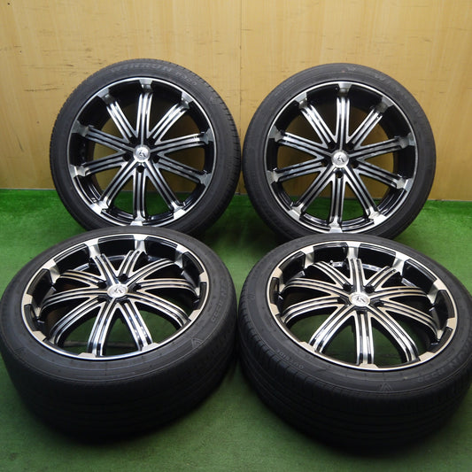 4本価格！21年★KASHINA V1 245/45R20 ウィンラン R330 カシーナ 20インチ PCD114.3/5H★5072509Hノ