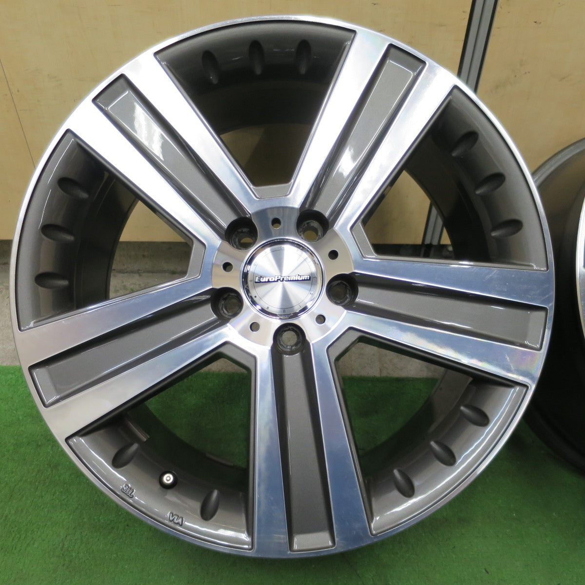 キレイ★ベンツ GLC 等 EuroPremium WERNER 18インチ ホイール ユーロプレミアム ヴェルナー 18×8J PCD112/5H★6052202NGホ