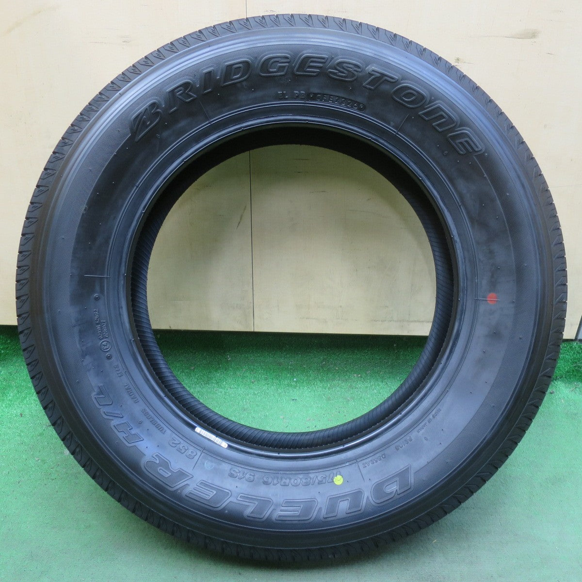 新車外し！26年！1本◎ジムニー 等 175/80R16 ブリヂストン デューラー H/L 852 DUELER タイヤ 16インチ◎6081007イノタ