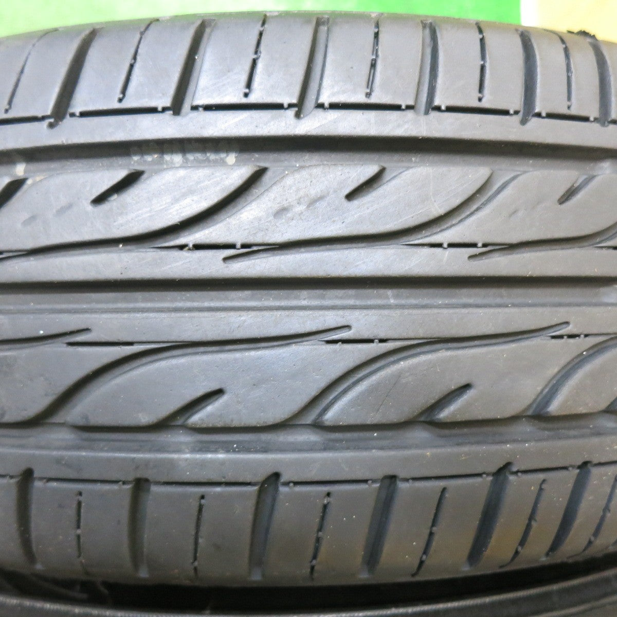 [送料無料] バリ溝！22年！9分★155/65R14 ダンロップ EC202 JOKER ジョーカー 14インチ PCD100/4H★5030701NJノ