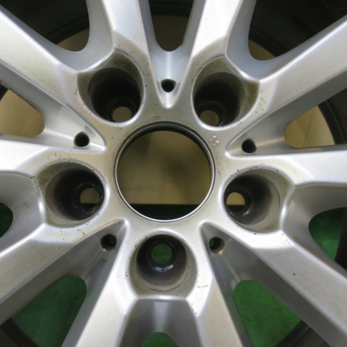 バリ溝！9分★BMW F10 F11 5シリーズ 純正 245/45R18 グッドイヤー ASSURANCE WEATHER READY 18インチ PCD120/5H★5071601イオ