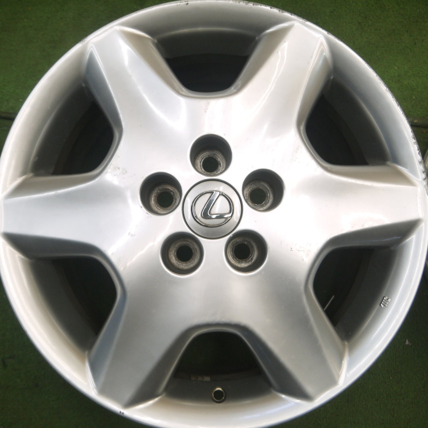 *送料無料* 4本価格★トヨタ 30系 セルシオ 純正 ホイール 17インチ 17×7.5J PCD114.3/5H レクサス★4032905Hホ