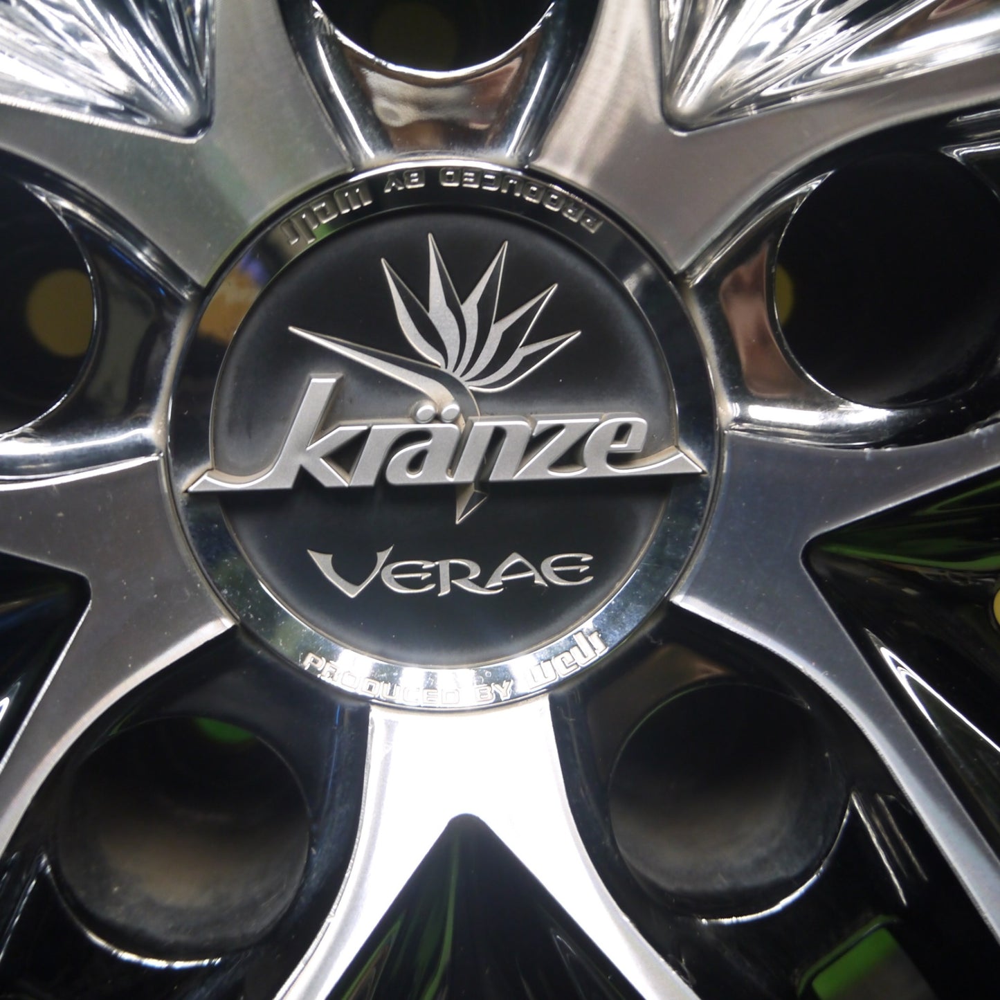 [送料無料] 4本価格！21年★Kranze VERAE 225/40R19 トーヨー プロクセス C1S クレンツェ ヴェラーエ 19インチ PCD114.3/5H★5022605Hノ