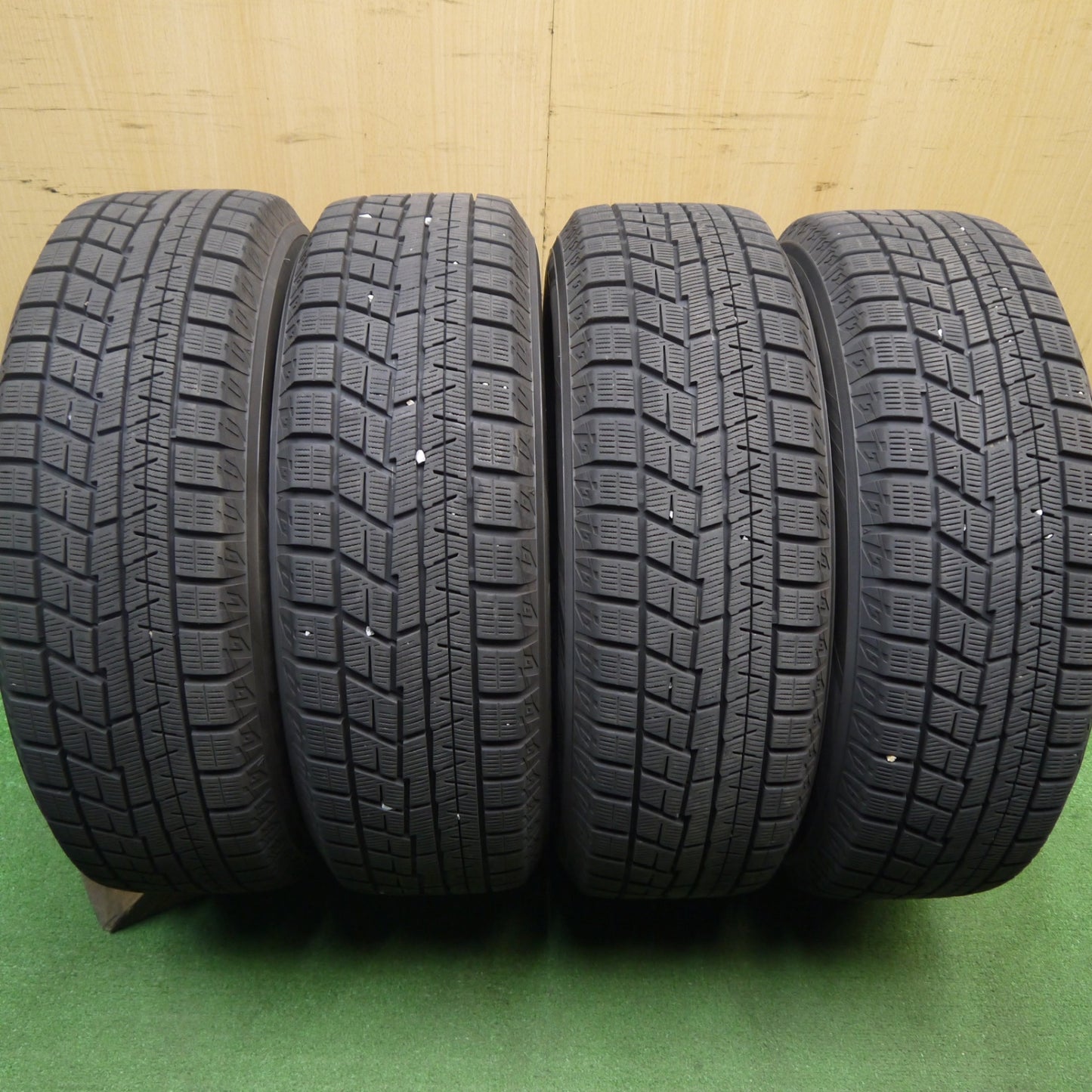 バリ溝！23年！9.5分★スタッドレス 195/65R15 ヨコハマ アイスガード iG60 Exsteer エクスター 15インチ PCD114.3/5H★6030201Hス