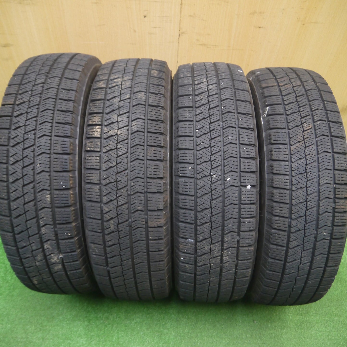 [送料無料] 4本価格★スタッドレス 155/65R13 ブリヂストン ブリザック VRX2 MANARAY SPORT マナレイスポーツ 13インチ PCD100/4H★4111107Hス
